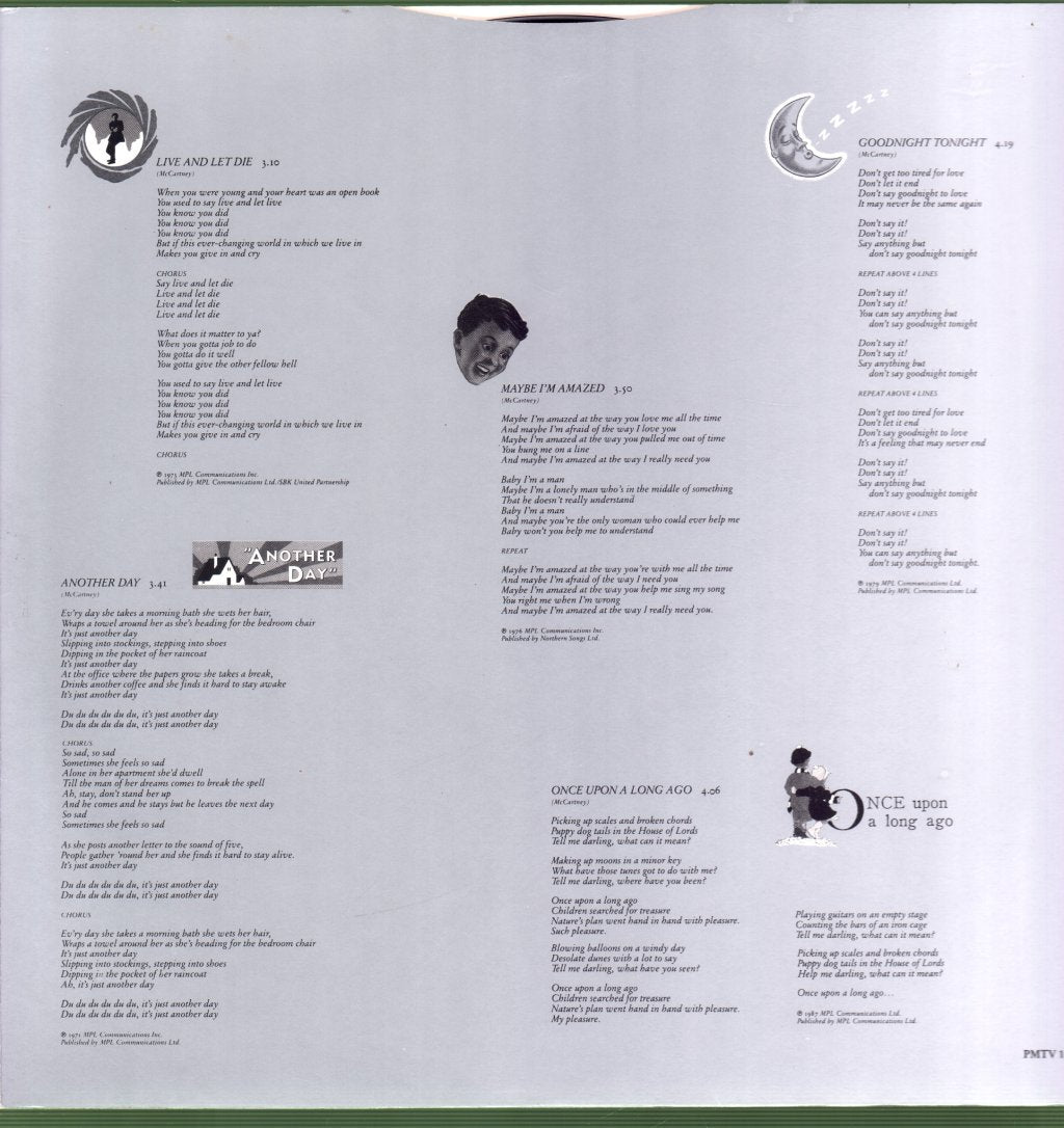 Paul McCartney - All The Best - Double Lp