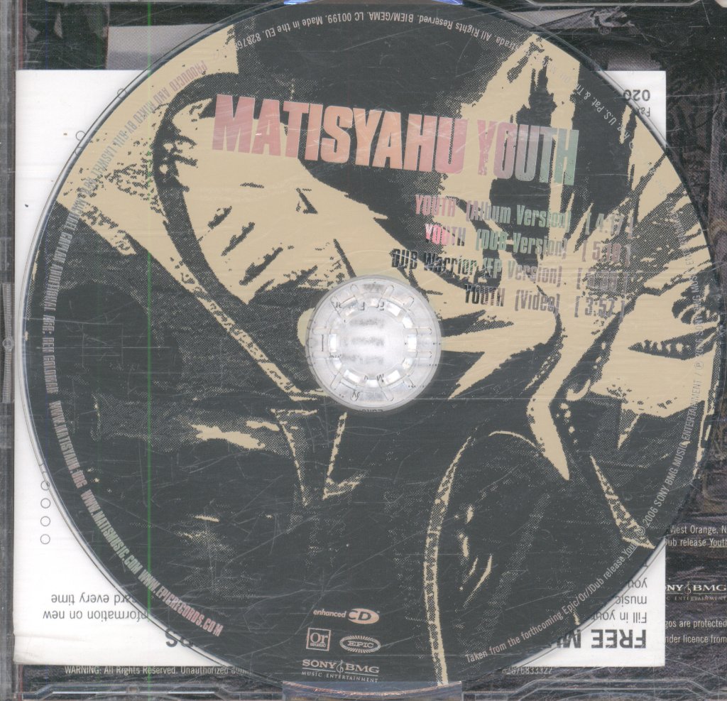 Matisyahu - Youth - Cd