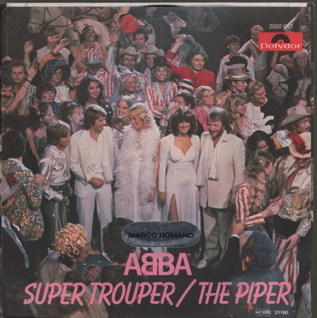 ABBA - Super Trouper / The Piper - 7 Inch