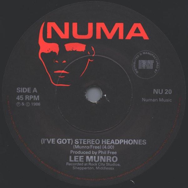 Lee Munro - (I've Got) Stereo Headphones - 7 Inch