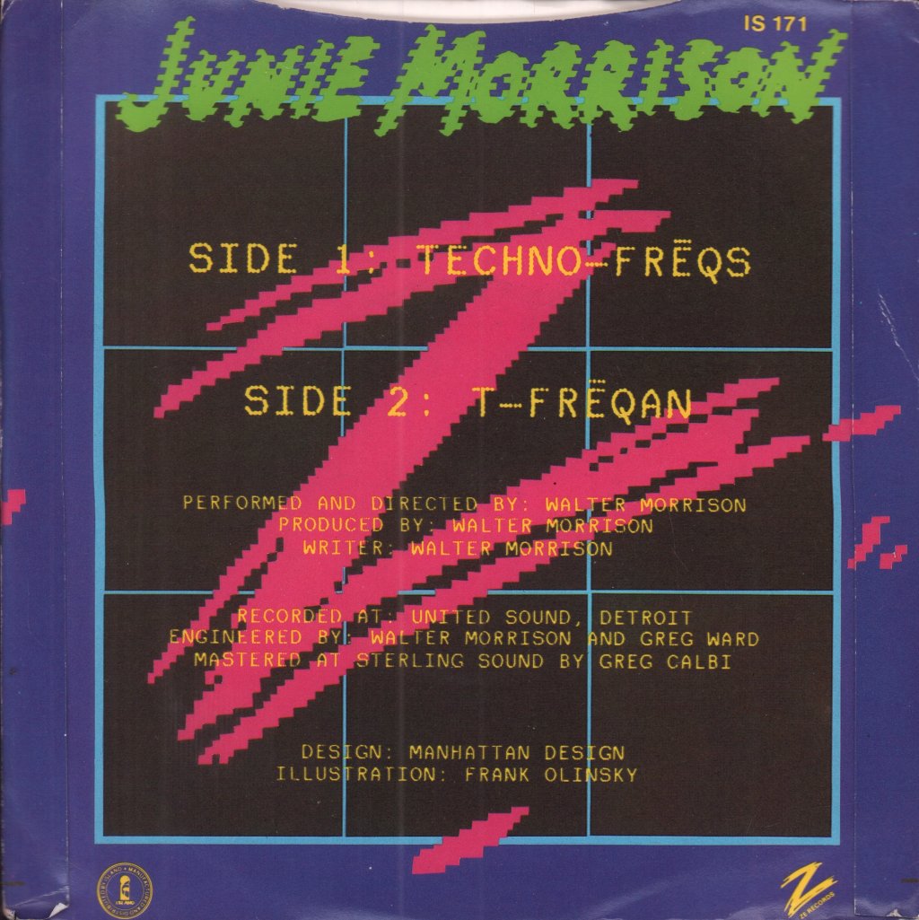 Junie Morrison - Techno Freqs - 7 Inch