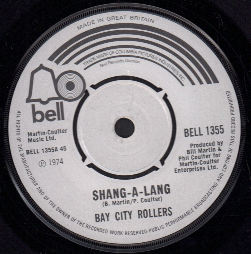 Bay City Rollers - Shang-A-Lang - 7 Inch