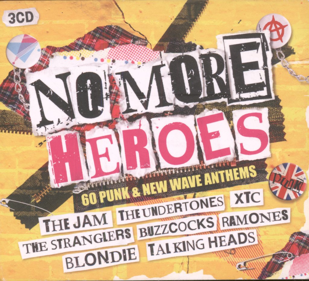 Various Artists - No More Heroes - 60 Punk & New Wave Anthems - Cd Set