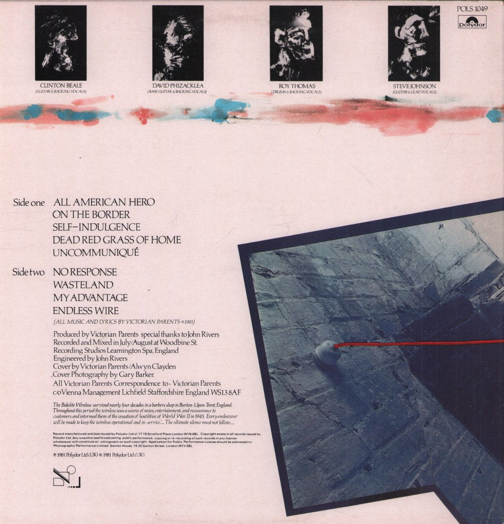 Victorian Parents - Silence Follows - Lp