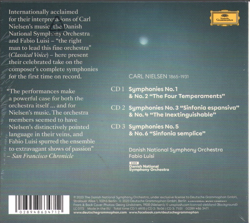 Carl Nielsen - Symphonies - Cd Set