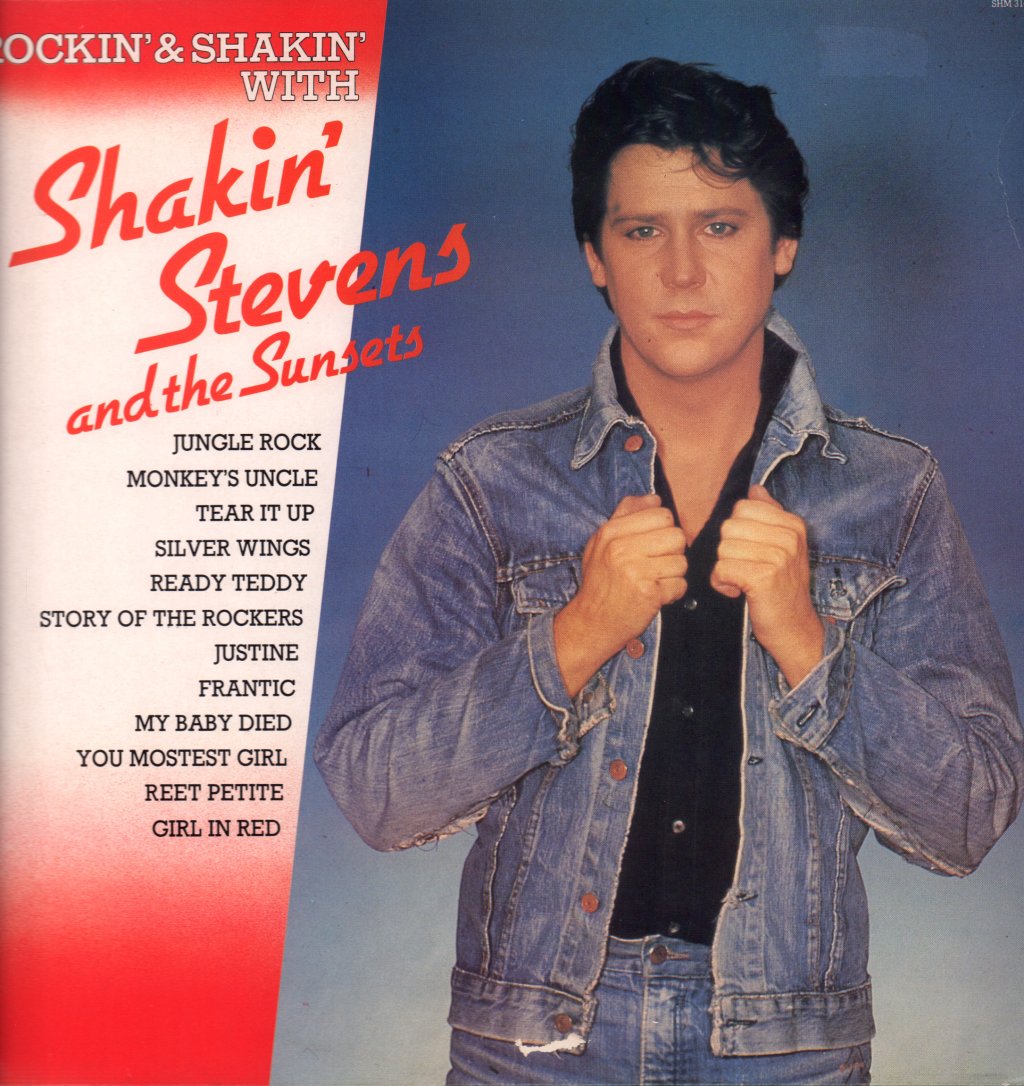 Shakin' Stevens And The Sunsets - Rockin' & Shakin' With - Lp