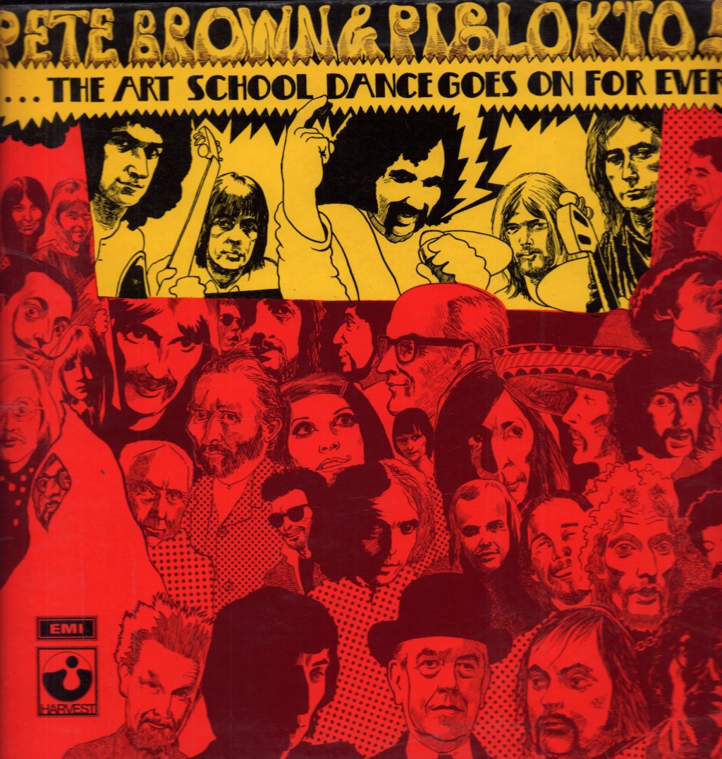 Pete Brown And Piblokto - Art School Dance Goes On For Ever - Lp
