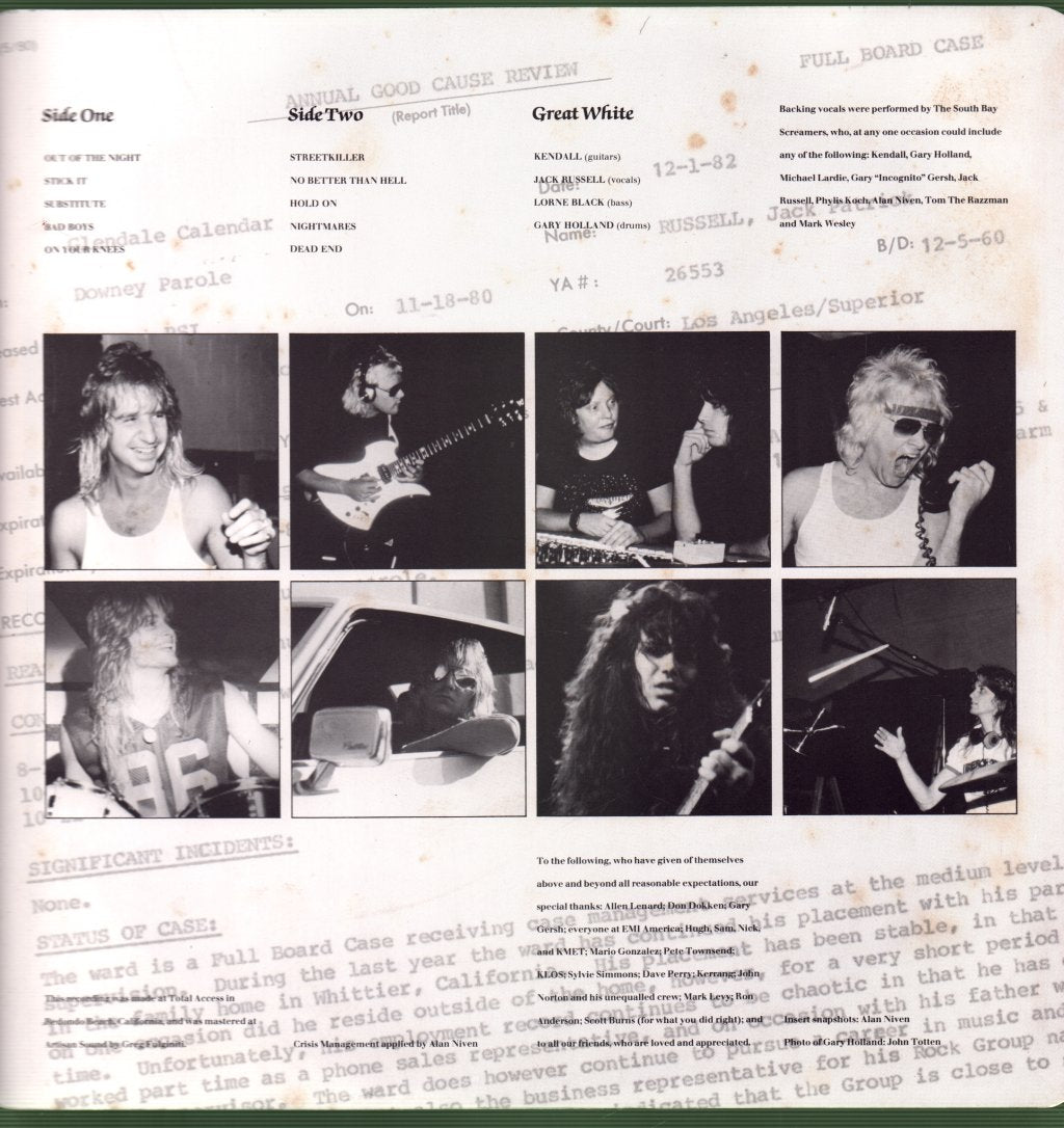 Great White - Great White - Lp