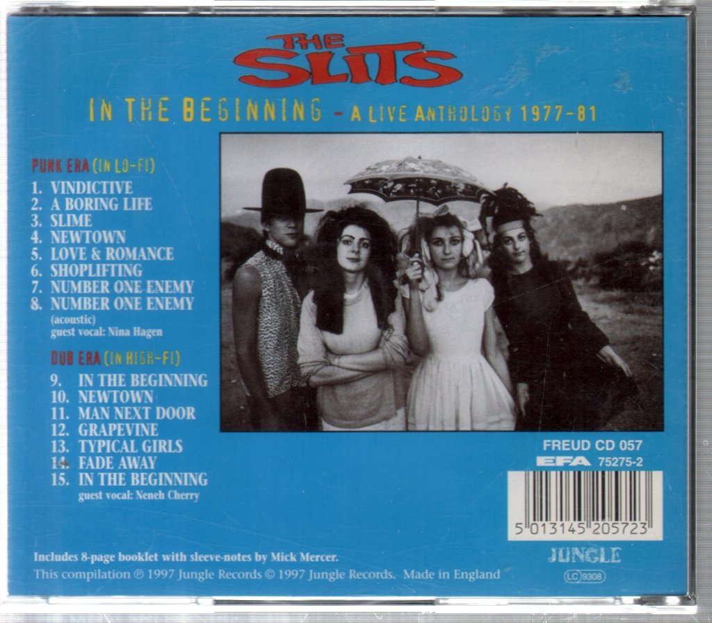 Slits - In The Beginning (A Live Anthology 1977-81) - Cd