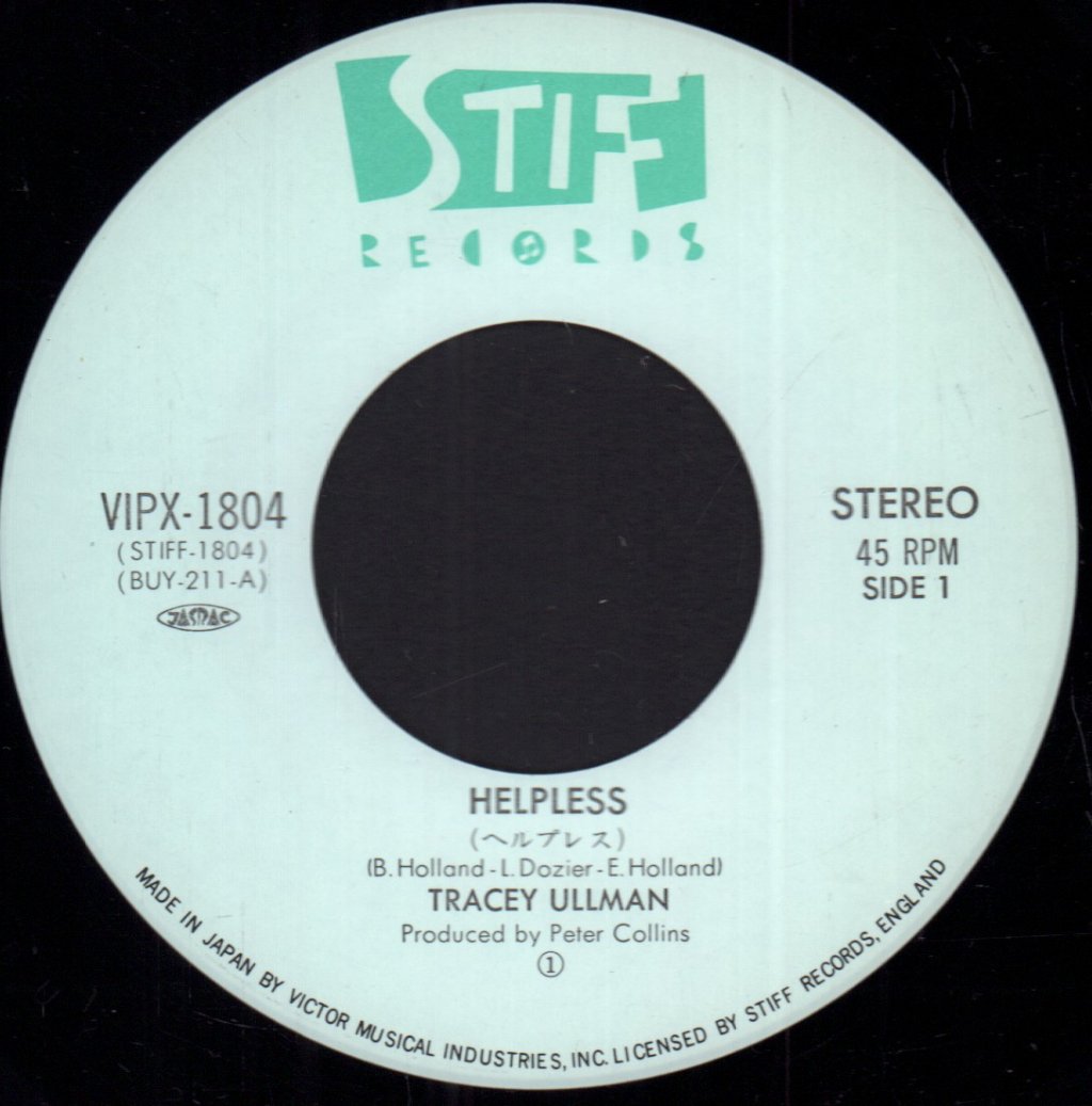 Tracey Ullman - Helpless - 7 Inch