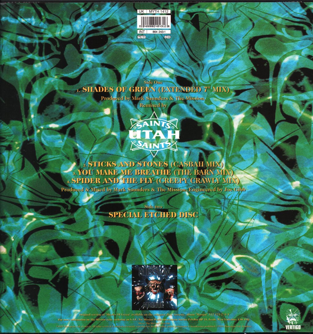Mission - Shades Of Green - 12 Inch