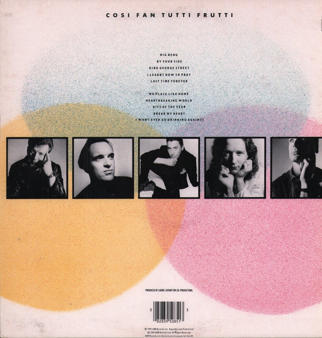 Squeeze - Cosi Fan Tutti Frutti - Lp