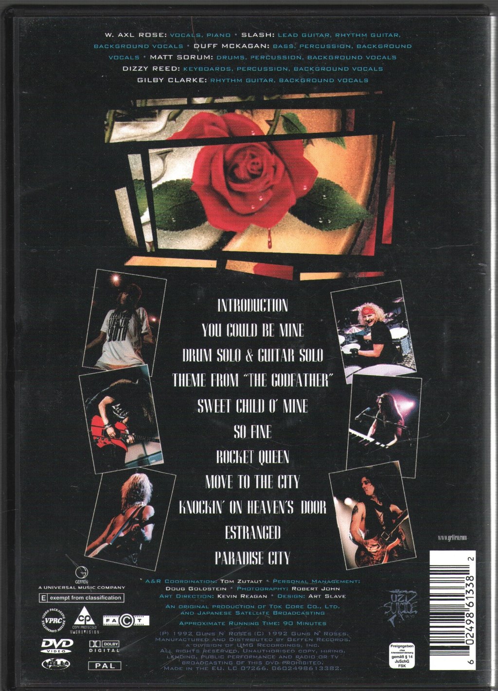Guns N' Roses - Use Your Illusion II - World Tour - 1992 In Tokyo - Dvd
