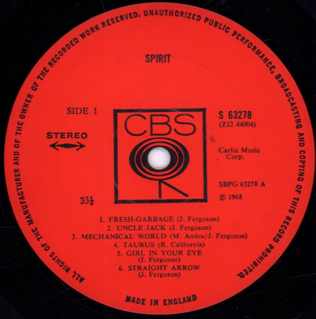 Spirit - Spirit - Lp