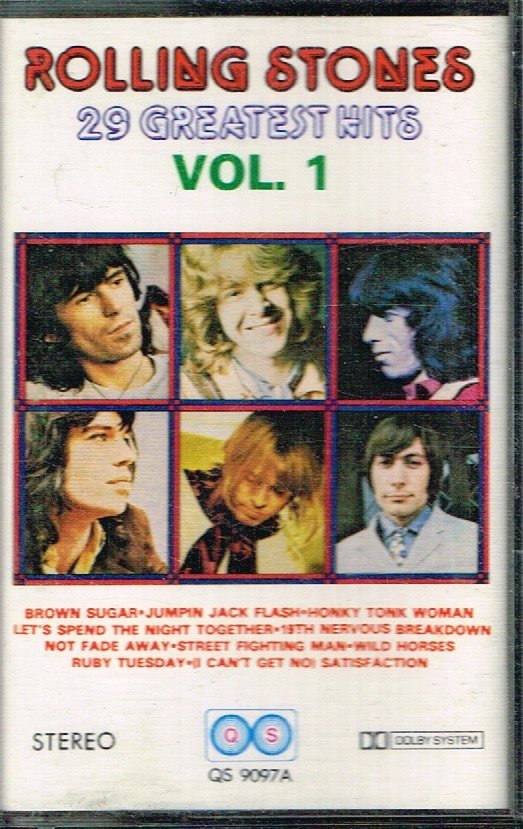 Rolling Stones - 20 Greatest Hits Vol 1 - Cassette