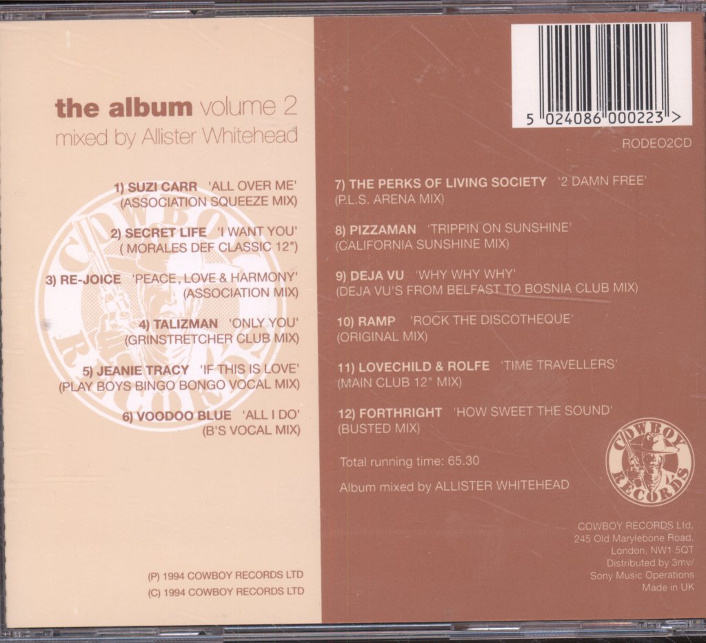 Allister Whitehead - Album Volume 2 - Cd