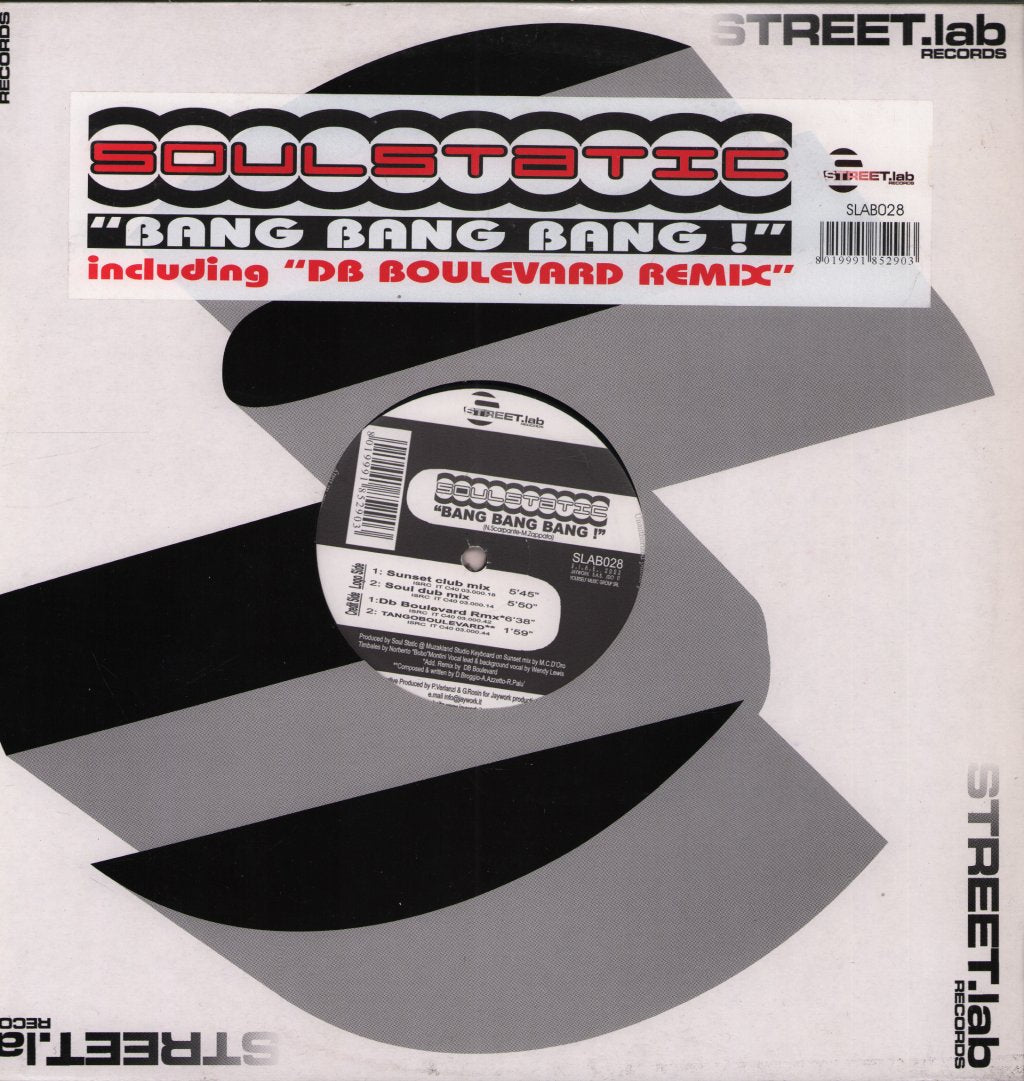 Soulstatic - Bang Bang Bang! - 12 Inch
