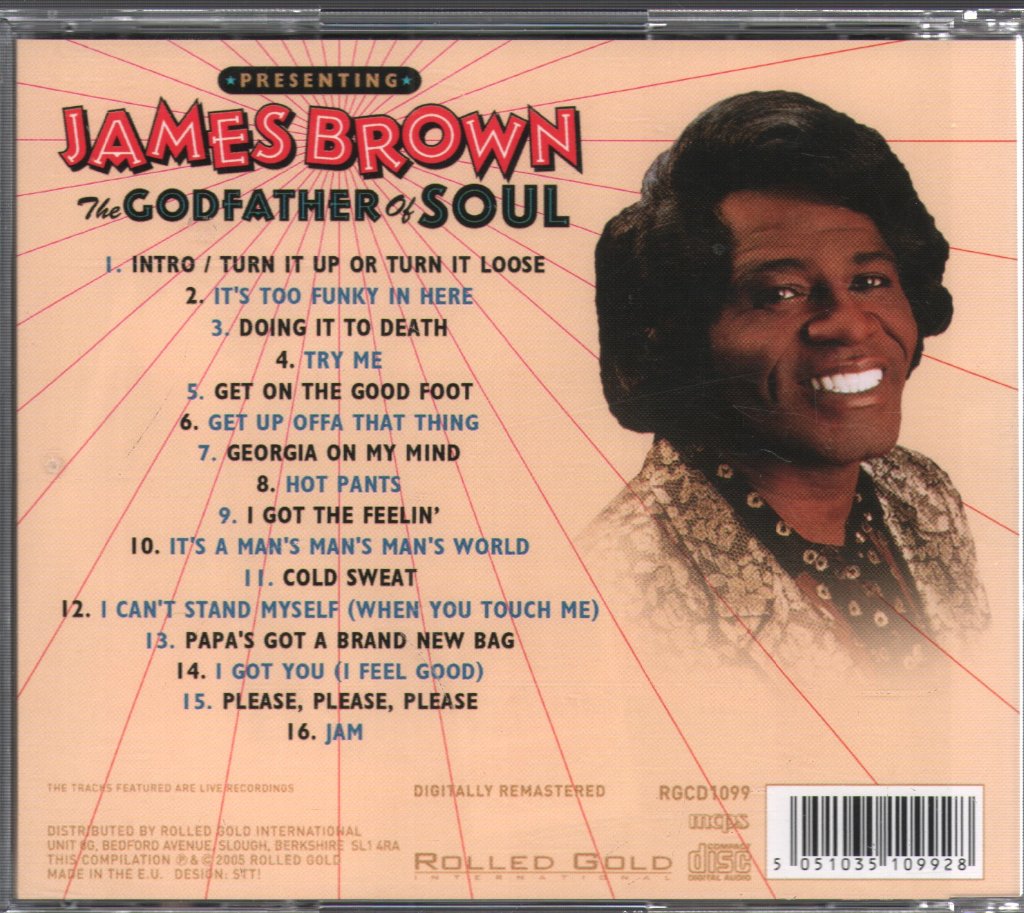 James Brown - Presenting James Brown The Godfather Of Soul - Cd