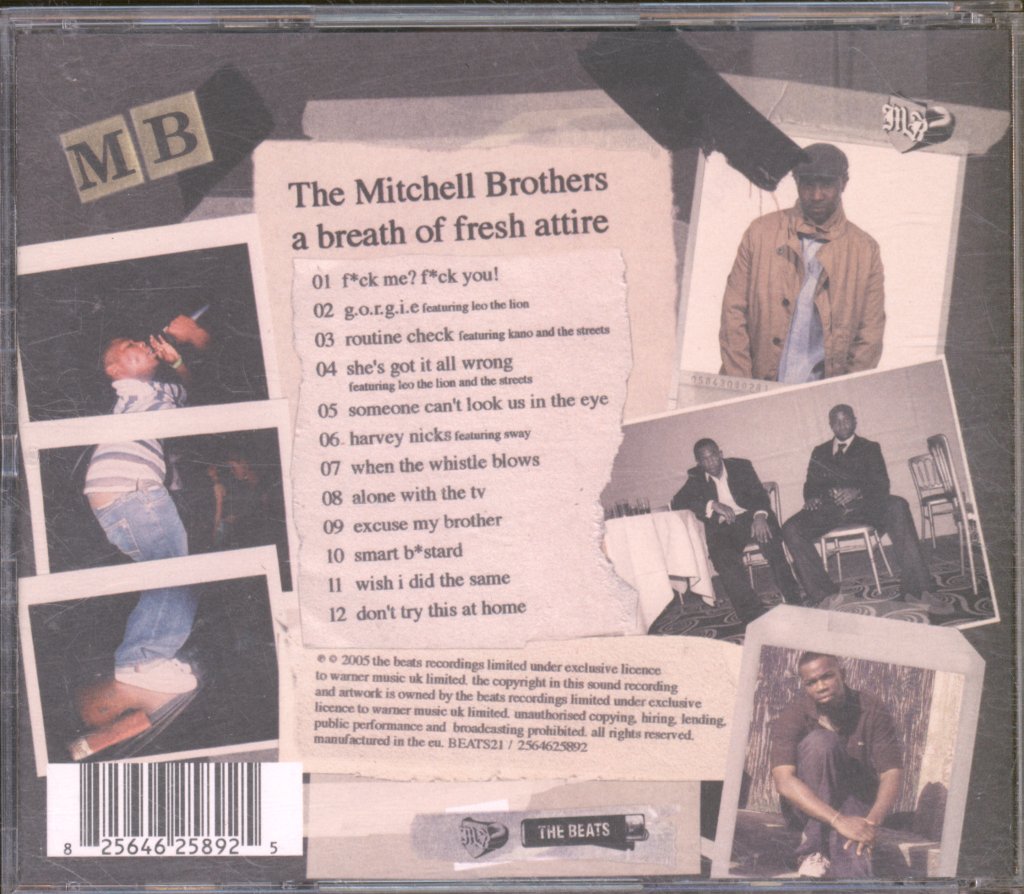Mitchell Brothers - A Breath Of Fresh Attire - Cd