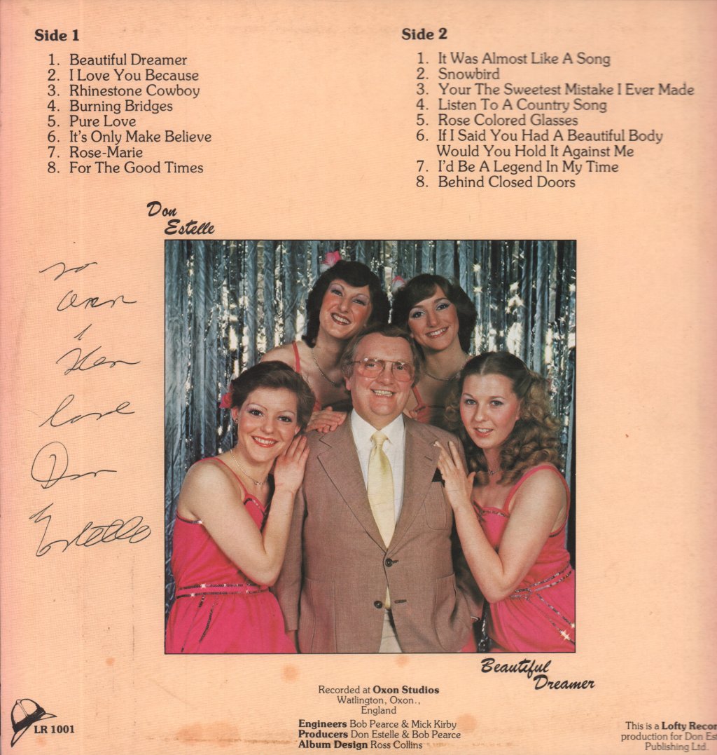 Don Estelle - Beautiful Dreamer - Lp