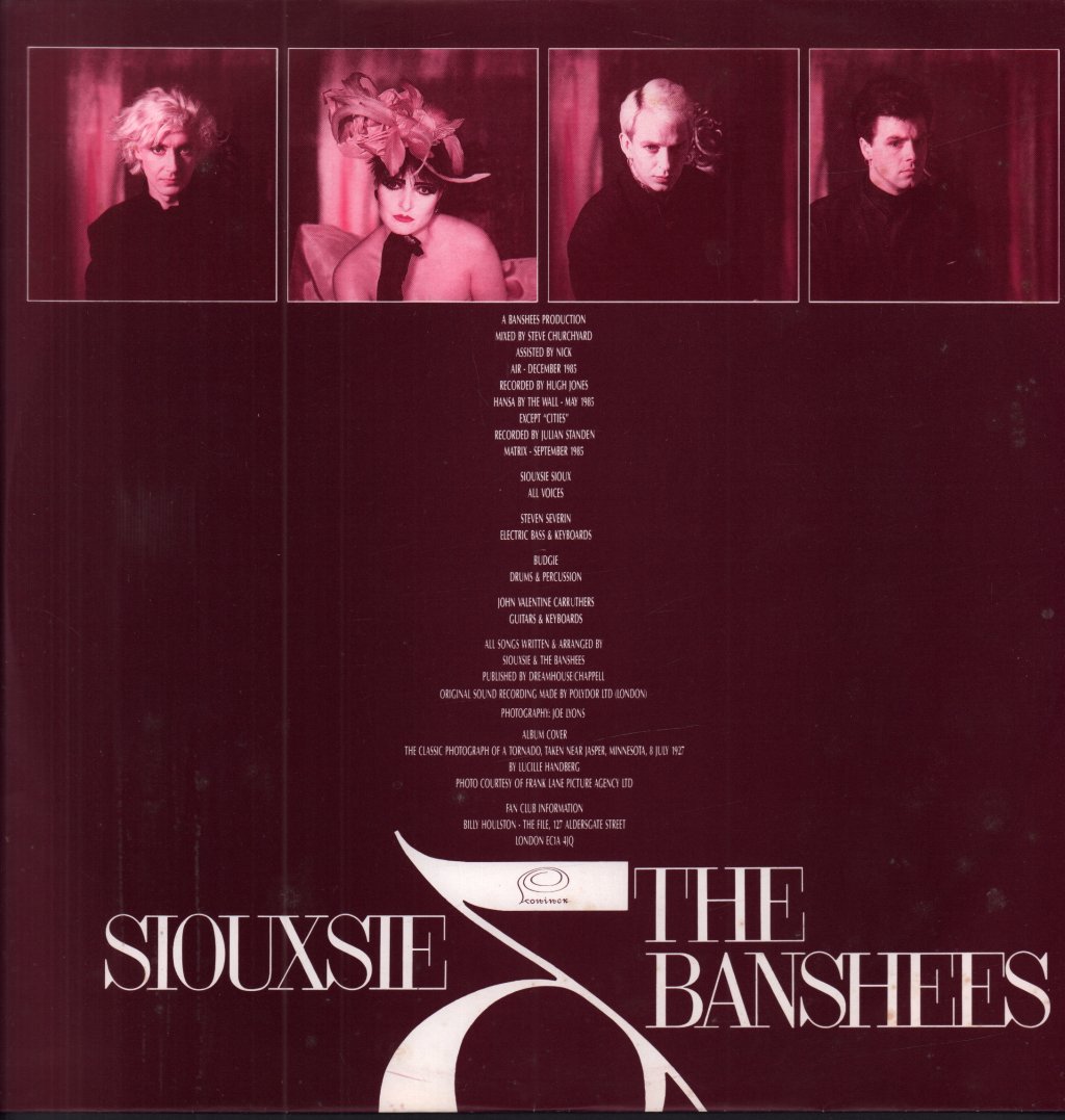 Siouxsie And The Banshees - Tinderbox - Lp