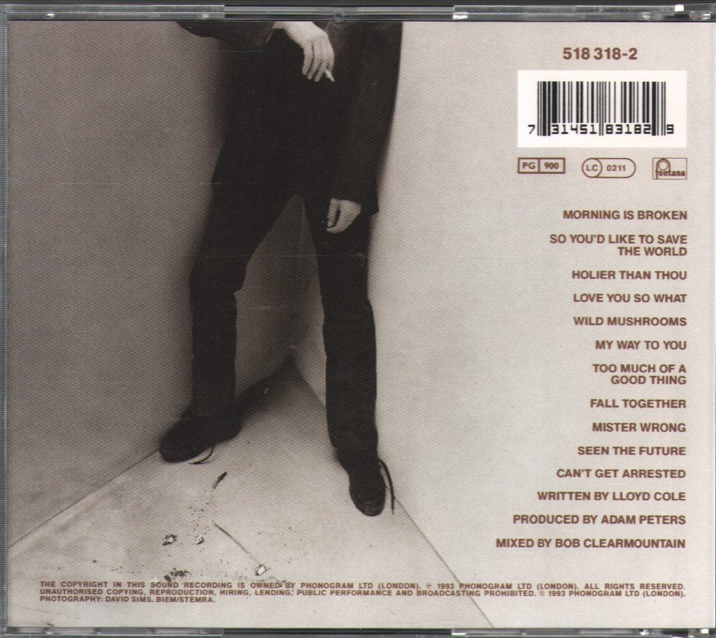 Lloyd Cole - Bad Vibes - Cd