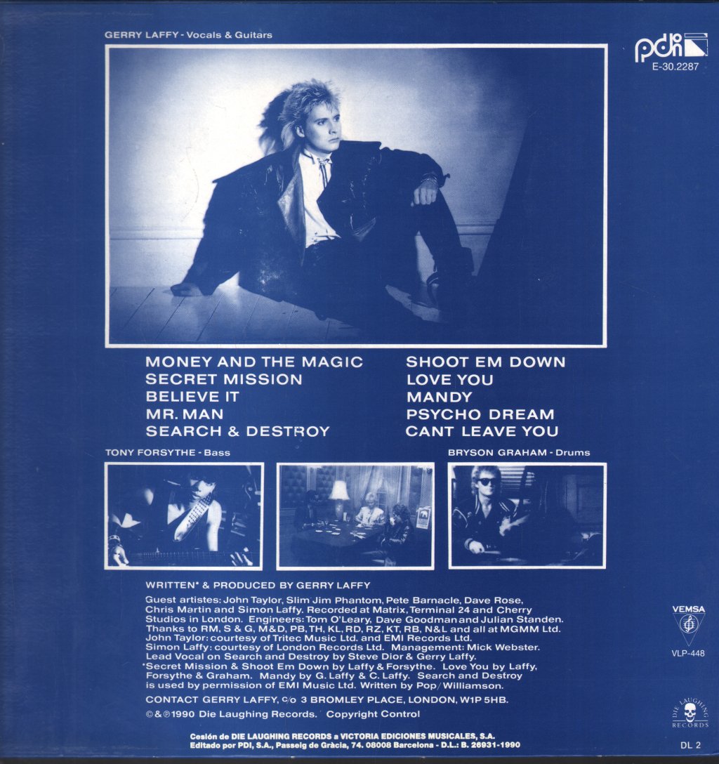 Gerry Laffy - Money And The Magic - Cd