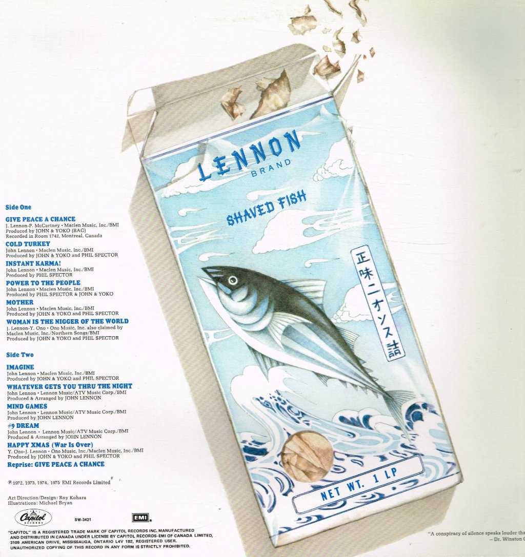 John Lennon - Shaved Fish - Lp