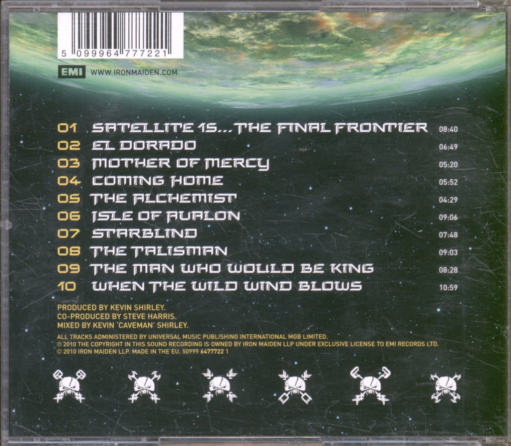 Iron Maiden - Final Frontier - Cd