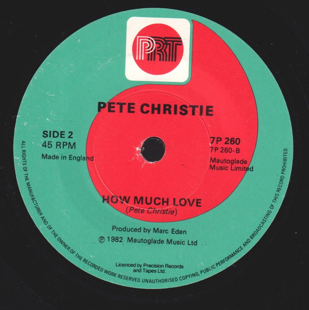 Pete Christie - Good Morning - 7 Inch
