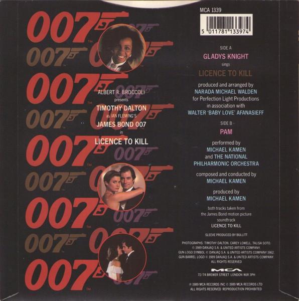 Gladys Knight - Licence To Kill - 7 Inch