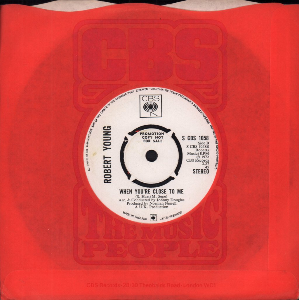 Robert Young - Whole World Was Dancing - 7 Inch