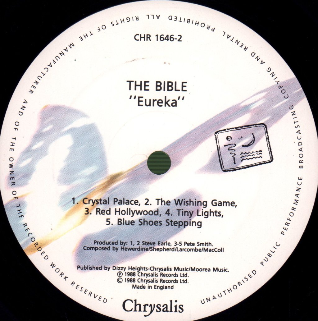 Bible - Eureka - Lp