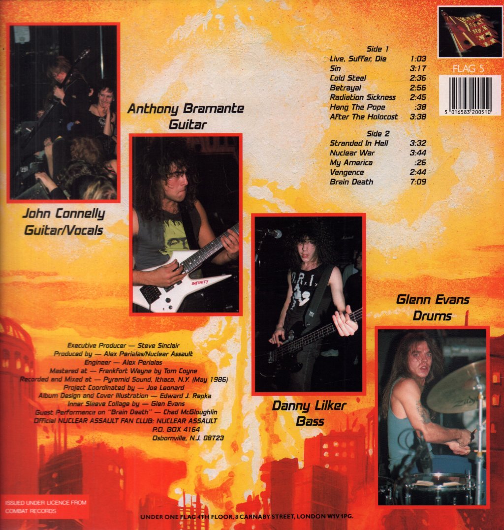 Nuclear Assault - Game Over - Lp