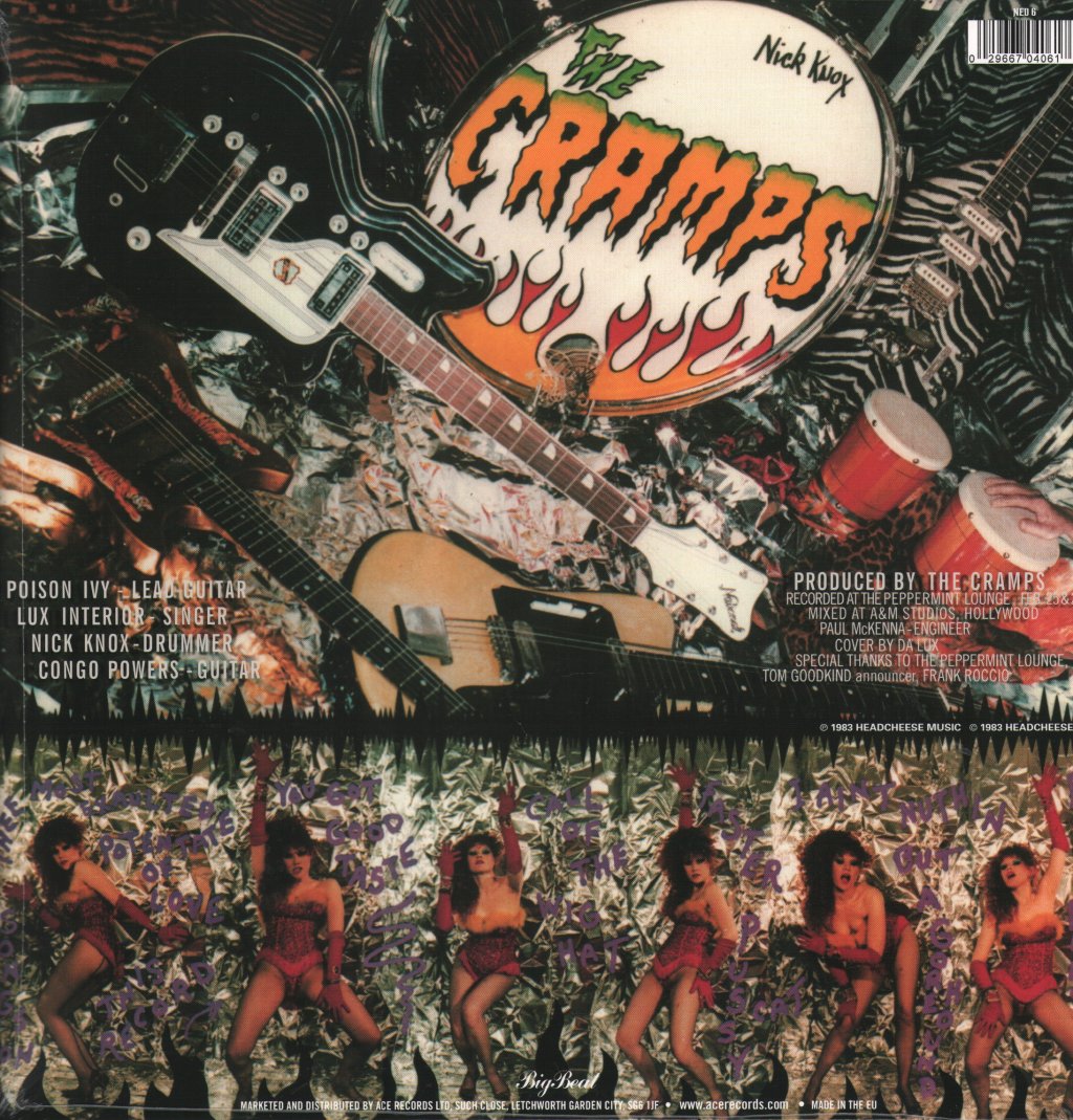 Cramps - Smell Of Female - 12 Inch