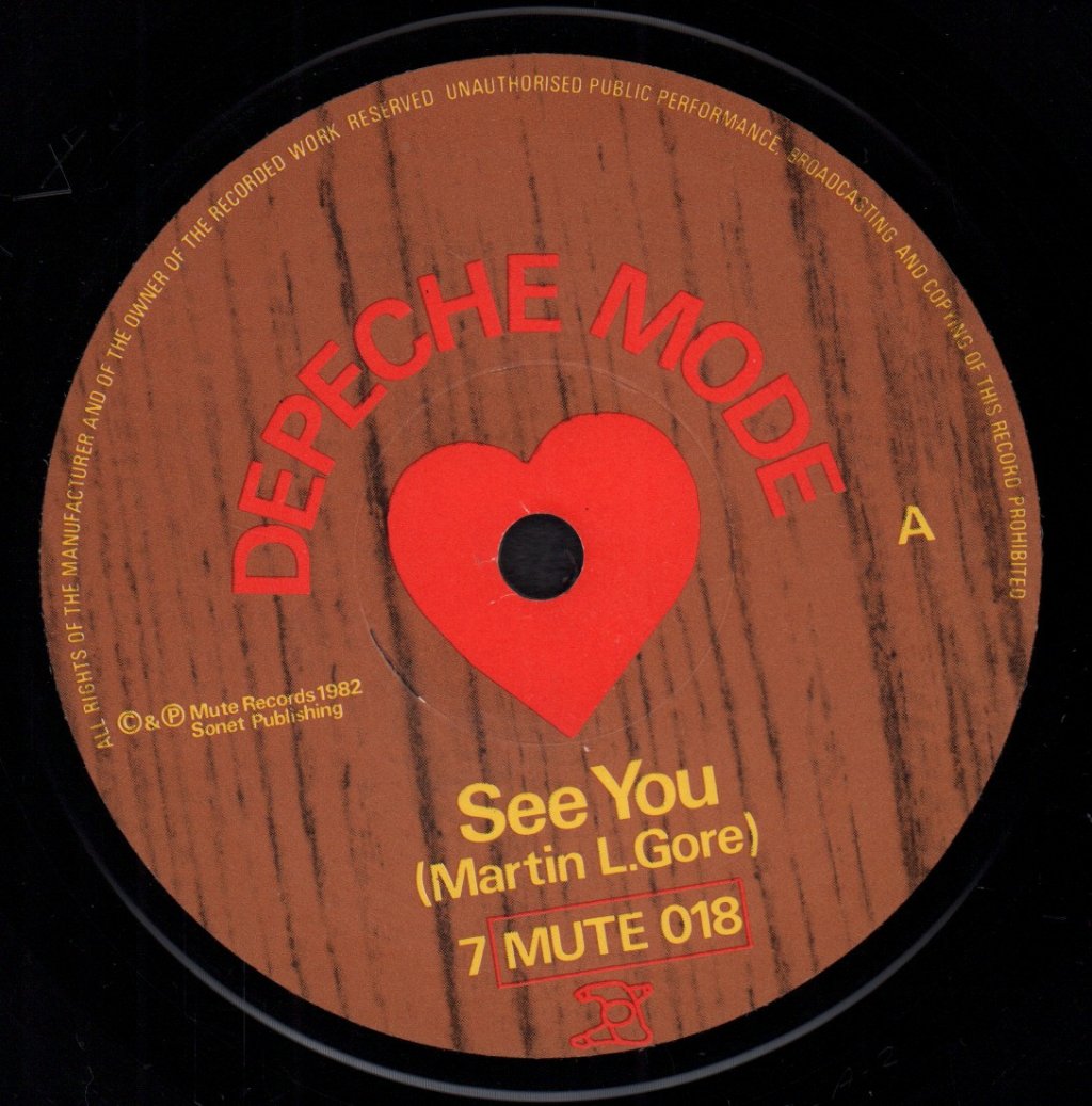 Depeche Mode - See You - 7 Inch