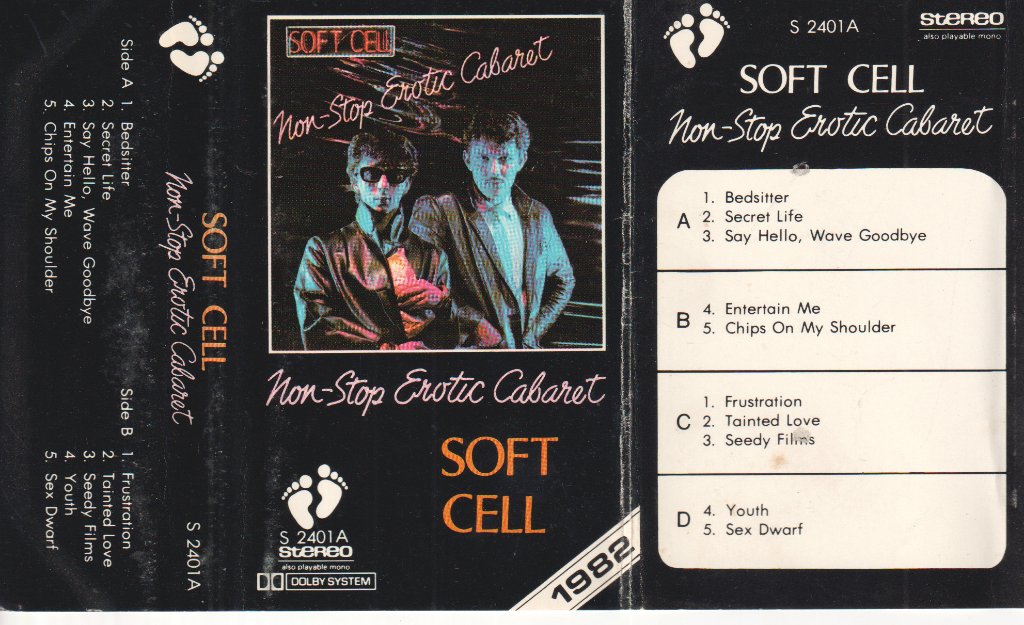 Soft Cell - Non-Stop Erotic Cabaret - Cassette