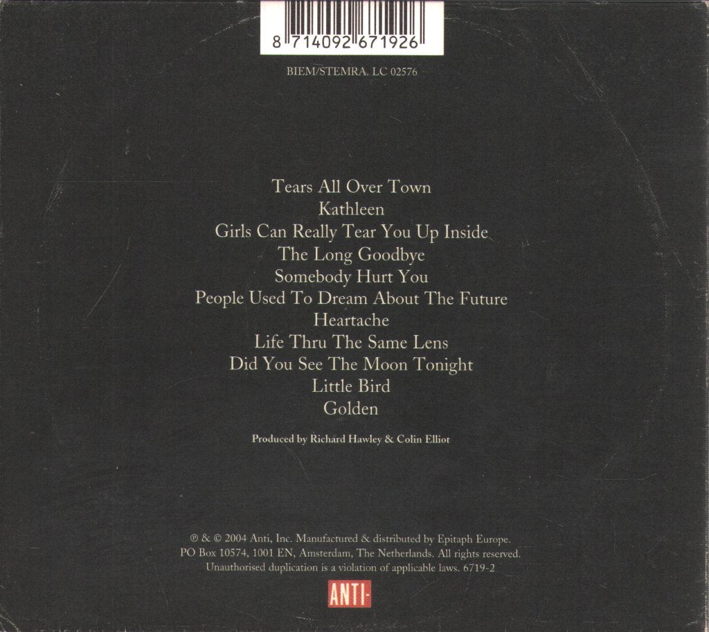 A Girl Called Eddy - A Girl Called Eddy - Cd