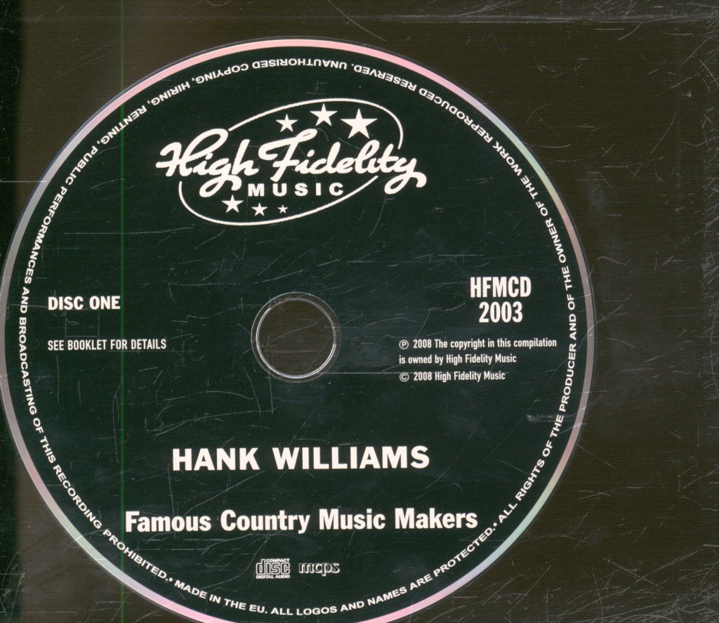 Hank Williams - Hank Williams - Double Cd