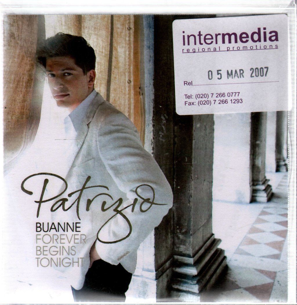Patrizio Buanne - Forever Begins Tonight - Cdr