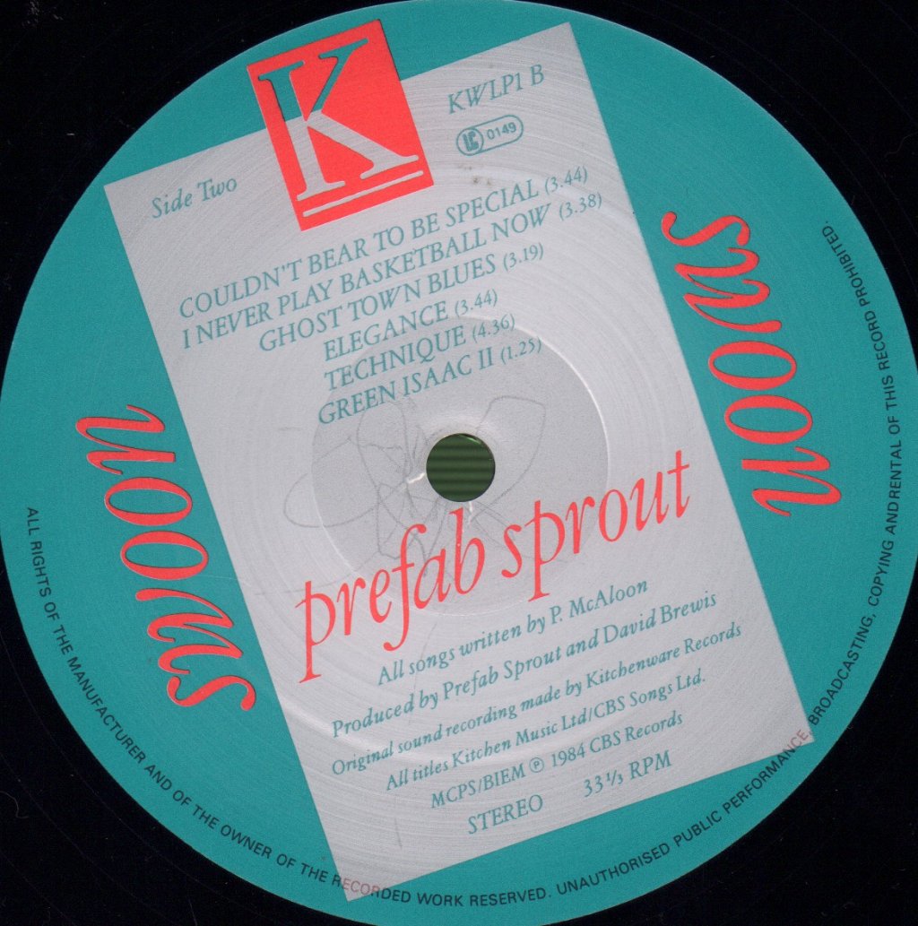 Prefab Sprout - Swoon - Lp