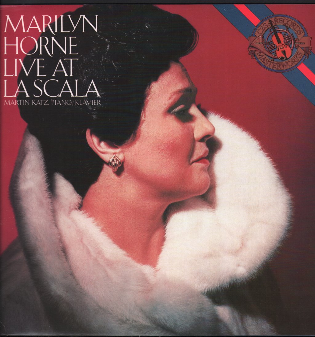 Marilyn Horne / Martin Katz - Live At La Scala - Lp