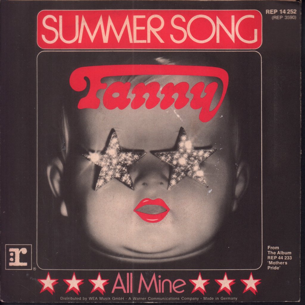 Fanny - Summer Song - 7 Inch