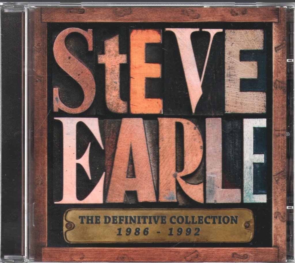 Steve Earle - Definitive Collection 1986-1992 - Double Cd