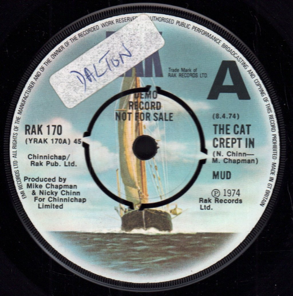Mud - Cat Crept In - 7 Inch