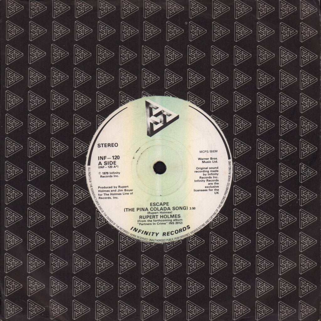 Rupert Holmes - Escape - 7 Inch