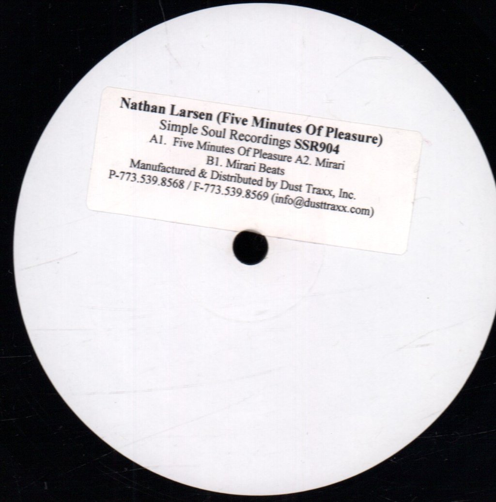 Nathan Larsen - Five Minutes Of Pleasure - 12 Inch