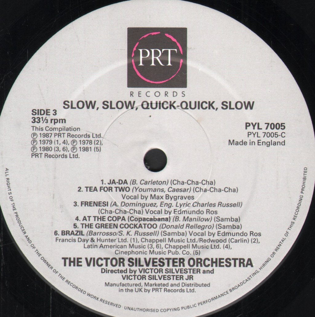 Victor Silvester Orchestra - Slow Slow Quick Quick Slow... - Double Lp