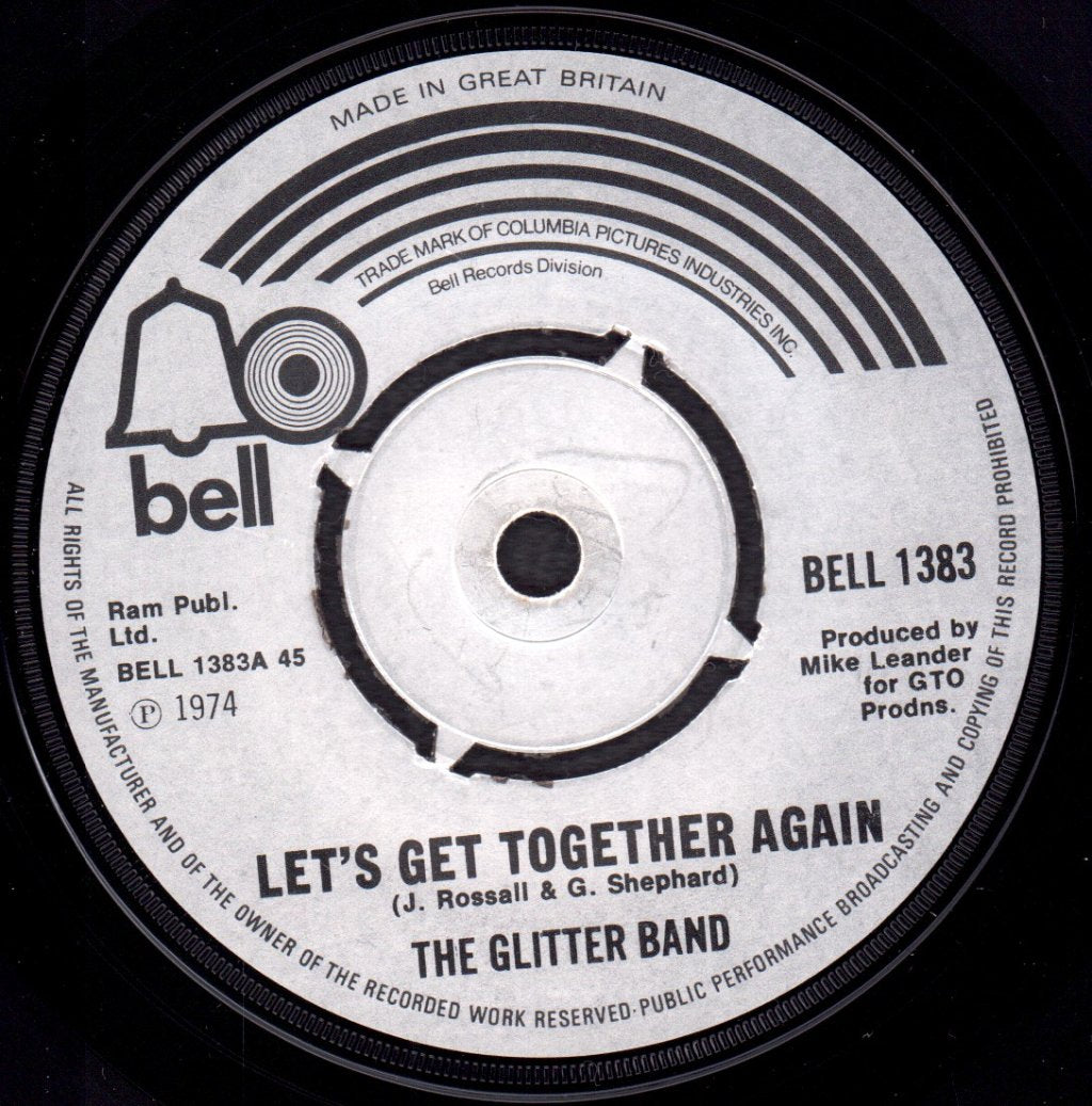 Glitter Band - Let's Get Together Again - 7 Inch