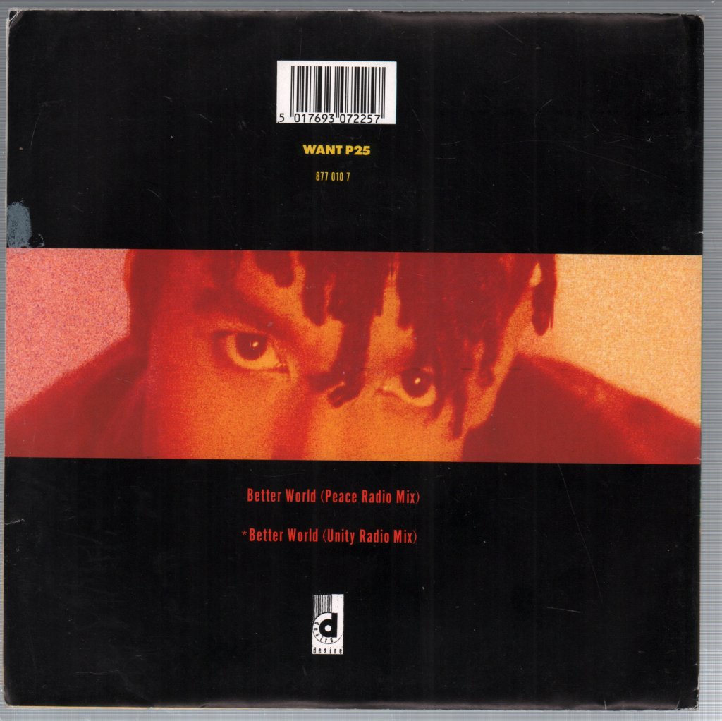 Rebel Mc - Better World - 7 Inch